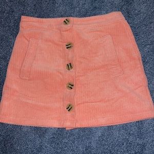 Corduroy skirt